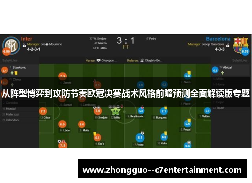 从阵型博弈到攻防节奏欧冠决赛战术风格前瞻预测全面解读版专题